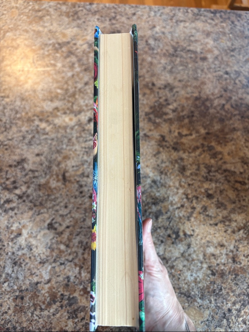 On Our Best Behavior by Elise Loehnen - Floral Black Hardcover - Picture 3 of 4